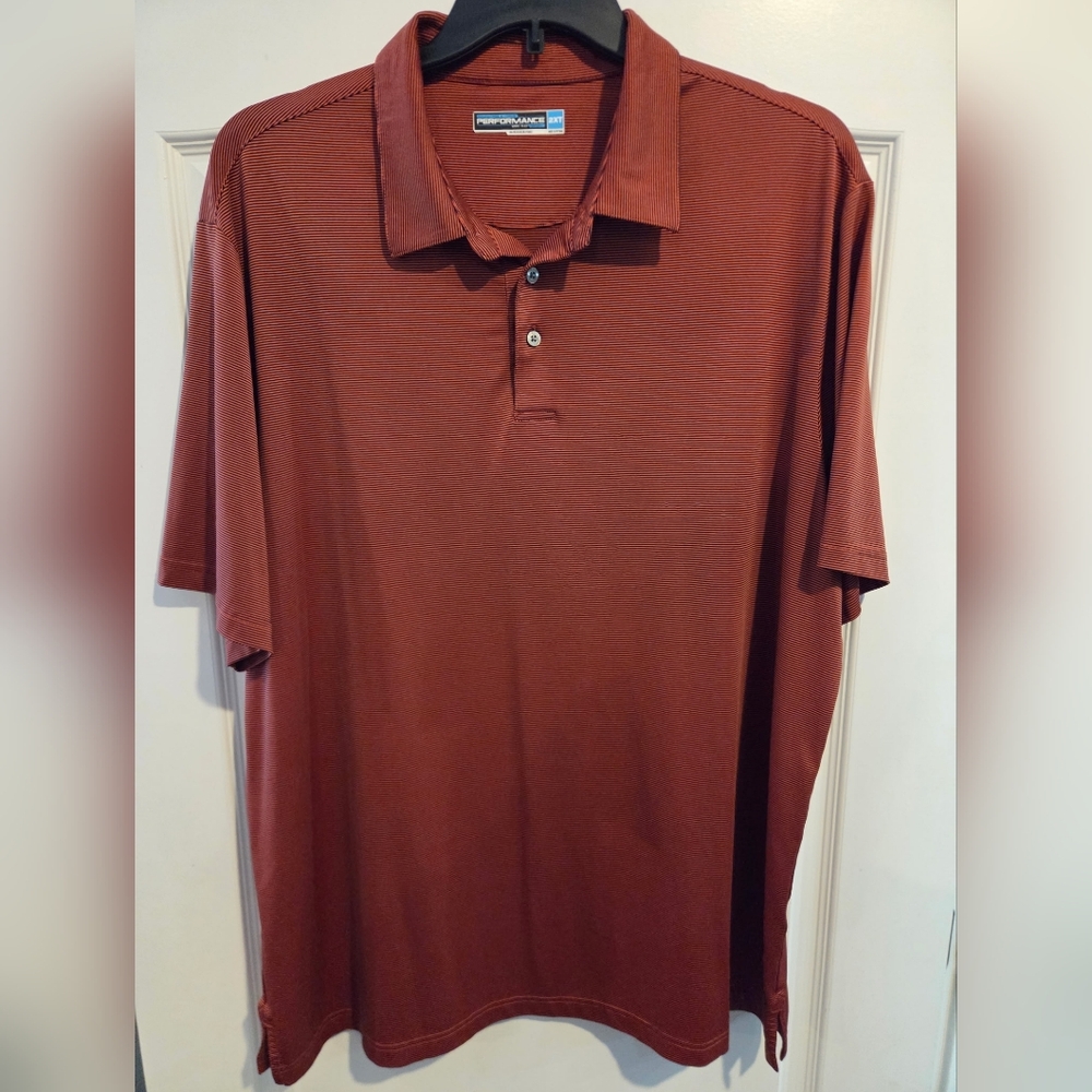 Men's Rust Polo Shirt 2XLT